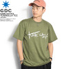 GDC KAMCHATKA PENINSULA TEE -KHAKI- T37001画像