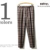 salvy; DADDY CHECK TROUSERS SV06-75M18C画像