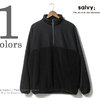 salvy; SHAGGY PILE HALF ZIP P/O SV09-65M18C画像