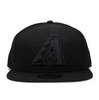 NEW ERA ARIZONA DIAMONDBACKS SNAPBACK BLACKOUT AP11591087画像