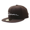 Supreme Classic Script New Era BROWN画像