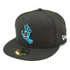 NEW ERA 59FIFTY SANTA CRUZ SCRMG HAND CAP BLACK画像