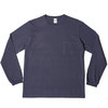 Jackman Pocket L/S T-shirt Classic Navy JM5645画像