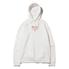 GUESS × atmos MEN'S L/SLV HOODIES WORLD TOUR IVORY MI4K8606AT画像