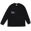 THE CONVENI × Fragment Design FRGMTS L/S TEE BLACK画像