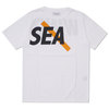 SATURDAYS SURF NYC × WIND AND SEA T-Shirt WHITE画像