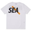 SATURDAYS SURF NYC &times; WIND AND SEA T-Shirt WHITE画像