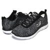 SKECHERS FLEX APPEAL 2.0 black/white 12753W-BKW画像