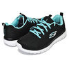 SKECHERS GRACEFUL GET CONNECTED black/turquoise 12615-BKTQ画像