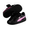 PUMA BASKET HEART BLING INFANT PUMA BLACK-OR 366849-01画像