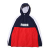 PUMA RETRO HALFZIP WOVEN JACKET PEACOAT 577525-06画像