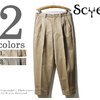 SCYE BASICS 2 TUCK TAPERED CHINO 5118-83510画像