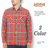 SUGAR CANE TWILL CHECK L/S WORK SHIRT SC27969画像