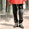 AVIREX TYPE BLUE BLACK DENIM 5POCKET PANT 6186115画像