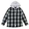 DESCENDANT SPICOLI HOODED LS SHIRT BLACK 182TQDS-SHM01画像
