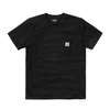 Carhartt S/S POCKET T-SHIRT Black I022091-8900画像