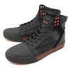 SUPRA SKYTOP BLACK-BLACK/RISK RED 08174-053画像
