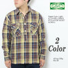 Sugar Cane Light FLANNEL CHECK PULLOVER SHIRT SC28013画像
