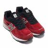 new balance M990RB4 MERCURY RED画像