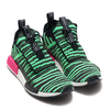 adidas Originals NMD_TS1 PK CORE BLACK/SHOCK LIME/GREY B37628画像