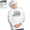 LEFLAH SCRIPT LOGO L/S TEE -WHITE- LEFLS25-1808SS画像