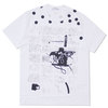 COMME des GARCONS SHIRT BASQUIAT TEE WHITExBLACK画像