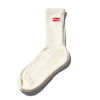 ATMOS LAB BOX LOGO SOCKS WHITE AL18F-AC08画像
