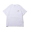 Carhartt S/S AMERICAN SCRIPT T-SHIRT White I025711-0200画像