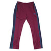 NEEDLES NARROW TRACK PANT BURGUNDY画像