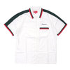 Supreme Zip Up Work Shirt WHITE画像