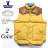 Lot 2121 ROCKY MOUNTAIN × WAREHOUSE & CO. NYLON DOWN VEST画像