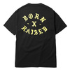 BORN X RAISED ROCKER TEE (BLACK) 38601画像