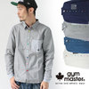gym master カラフル スナップボタン 2WAY シャツ G102602画像