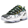 Reebok DMX RUN 10 PREDATOR "THE PREDATOR" GRN/WHT/YEL/CLEAR CN7155画像