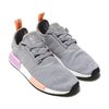 adidas Originals NMD_R1 W LIGHT GRANITE/LIGHT GRANITE/CLEAR ORANGE B37647画像