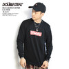 DOUBLE STEAL BOX MONOGRAM L/S TEE -BLACK- 984-14037画像