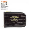 GLAD HAND × PORTER GH-BELONGINGS COIN CASE -CROCOLIKE BROWN-画像