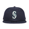 NEW ERA SEATTLE MARINERS YOUTH SNAPBACK NAVY APNE11592422画像