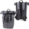 NEW ERA 26L ROLL TOP PACK HEATHER GRAY 11783285画像