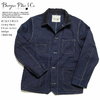 BURGUS PLUS Heavy Duck Chore Jacket Indigo 73000-DK画像