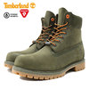 Timberland 6inch Premium Boot Dark Green Nubuck A1QY1画像