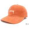 STUSSY Corduroy Low Pro Cap 131830画像