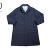CORONA #CJ027-18-01 ESTER GABARDINE UP DUSTER COAT navy画像
