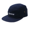 Supreme Nepped Canvas Camp Cap NAVY画像