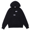 Supreme × COMME des GARCONS SHIRT Split Box Logo Hooded Sweatshirt BLACK画像