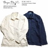 BURGUS PLUS Fly Front Flannel Shirt BP18502画像