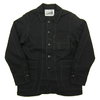 DAPPER'S Sulfide dyed Cotton Chino Cloth Round Collar Work Jacket LOT1135画像