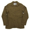 DAPPER'S Sulfide dyed Cotton Chino Cloth Round Collar Work Jacket LOT1135画像