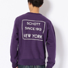 Schott CREW NECK SWEAT 3183070画像