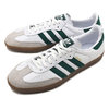 adidas Originals SAMBA OG FTWR WHITE/COLLEGIATE GREEN/CRYSTAL WHITE B75680画像